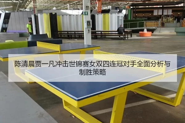 陈清晨贾一凡冲击世锦赛女双四连冠对手全面分析与制胜策略